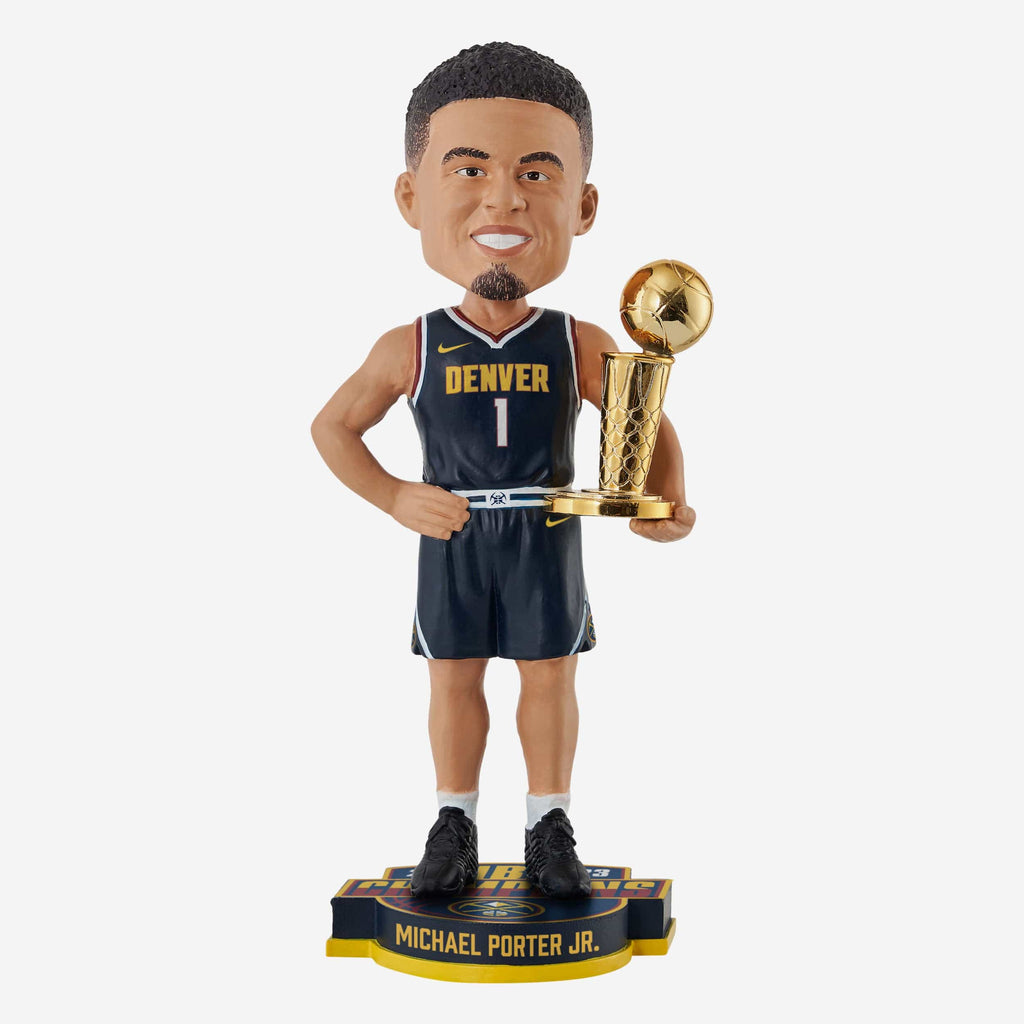 Michael Porter Jr Denver Nuggets 2023 NBA Champions Bobblehead FOCO