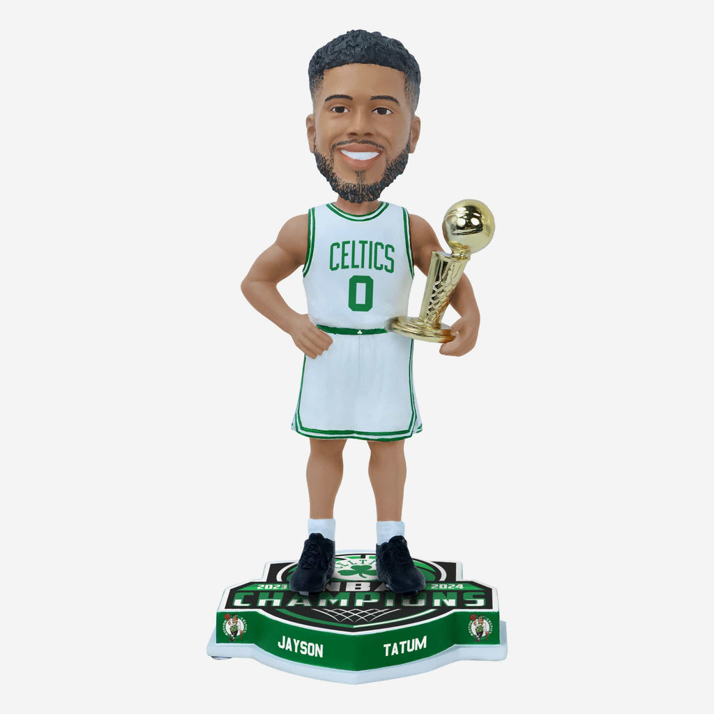 Jayson Tatum Boston Celtics 2024 NBA Champions Bobblehead FOCO