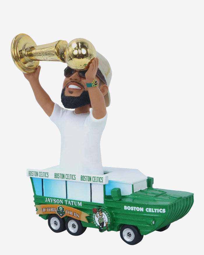 Jayson Tatum Boston Celtics 2024 NBA Champions Parade Duck Boat Bobblehead FOCO - FOCO.com