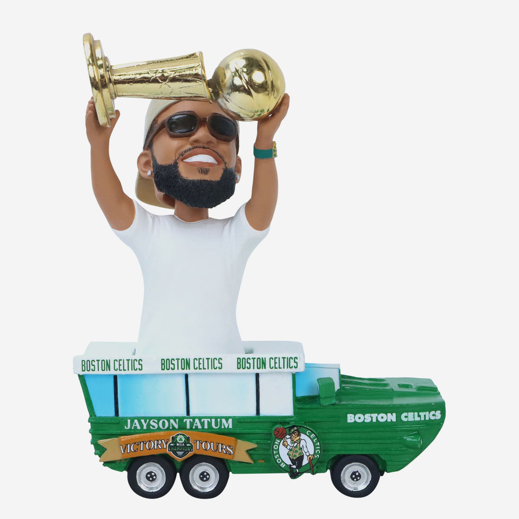 Jayson Tatum Boston Celtics 2024 NBA Champions Parade Duck Boat Bobblehead FOCO - FOCO.com