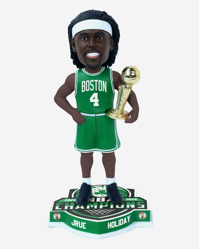 Jrue Holiday Boston Celtics 2024 NBA Champions Green Bobblehead FOCO - FOCO.com