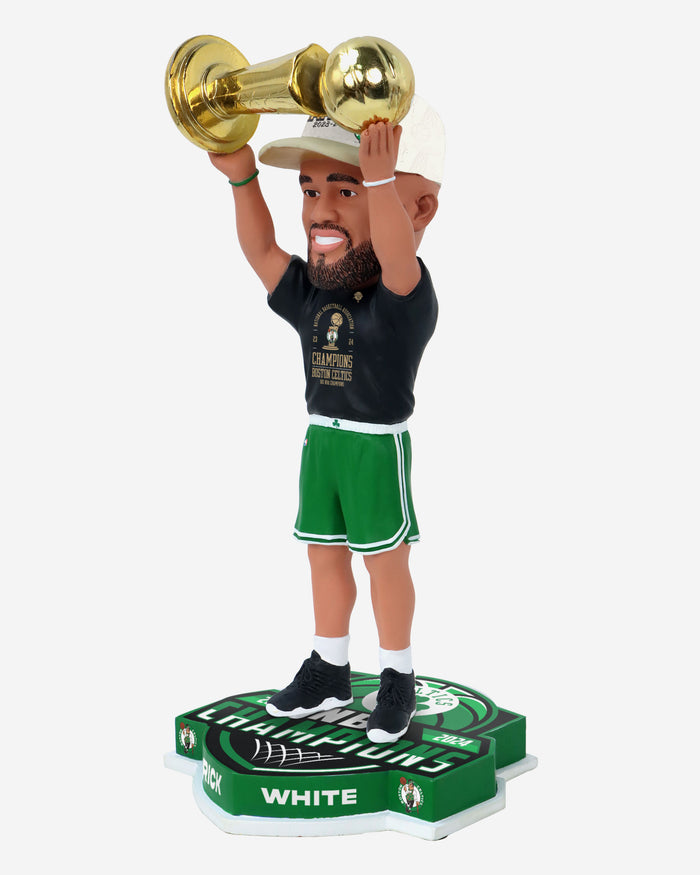 Derrick White Boston Celtics 2024 NBA Champions Trophy Hoist Bobblehead FOCO - FOCO.com