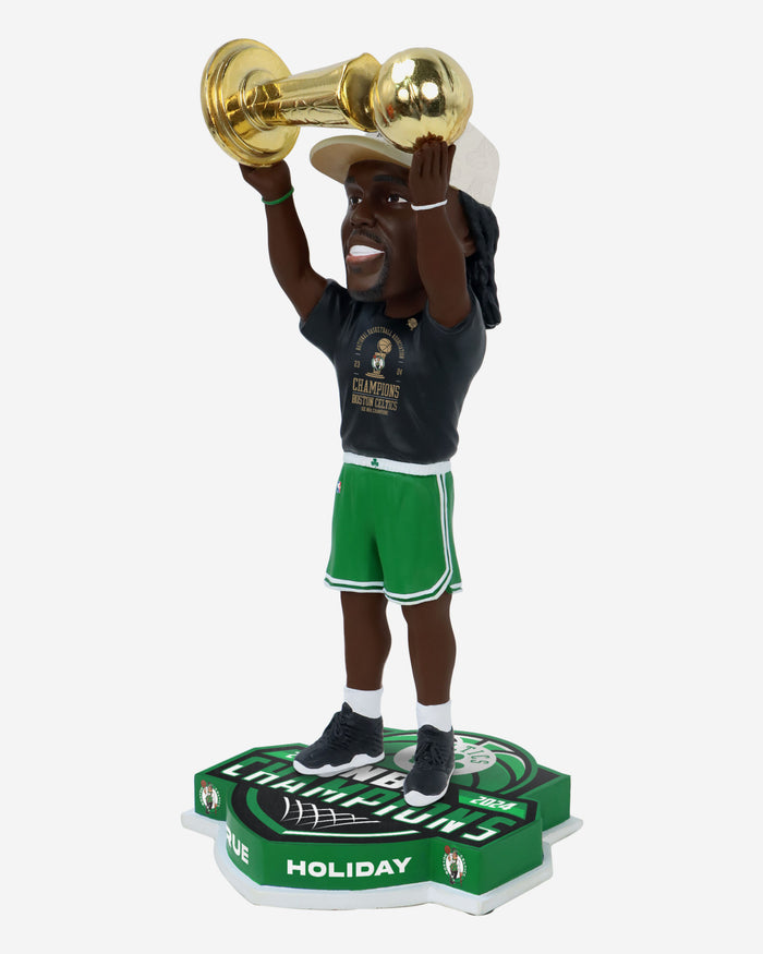 Jrue Holiday Boston Celtics 2024 NBA Champions Trophy Hoist Bobblehead FOCO - FOCO.com