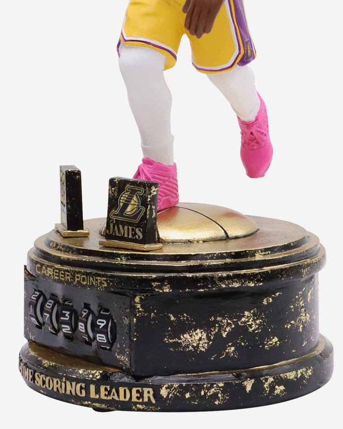 LeBron James Los Angeles Lakers Point Counter Bobblehead FOCO - FOCO.com