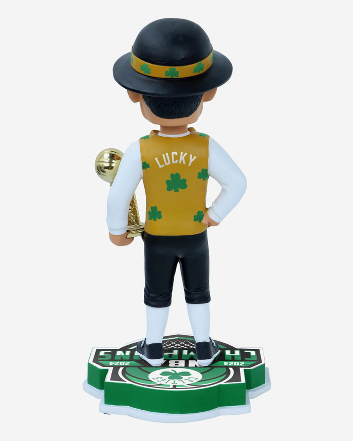 Lucky The Leprechaun Boston Celtics 2024 NBA Champions Mascot Bobblehead FOCO - FOCO.com