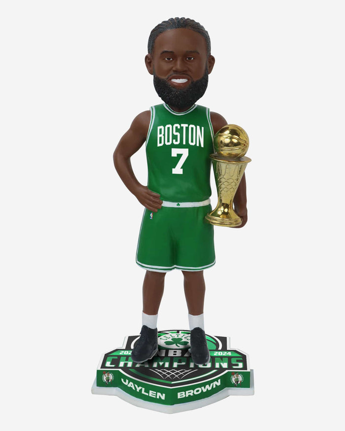 Jaylen Brown Boston Celtics 2024 NBA Champions MVP Bobblehead FOCO - FOCO.com