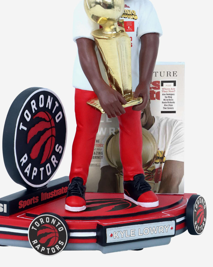 Kyle Lowry Toronto Raptors Toronto Rapture Sports Illustrated Cover Bobblehead FOCO - FOCO.com