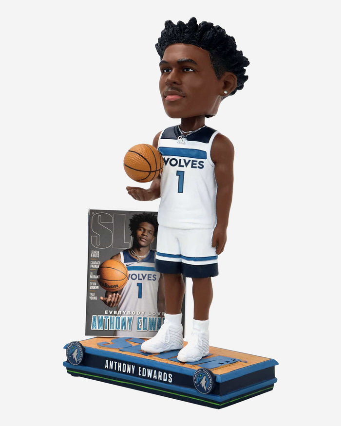 Anthony Edwards Minnesota Timberwolves Everybody Loves Ant Slam Magazine Cover Bobblehead FOCO - FOCO.com