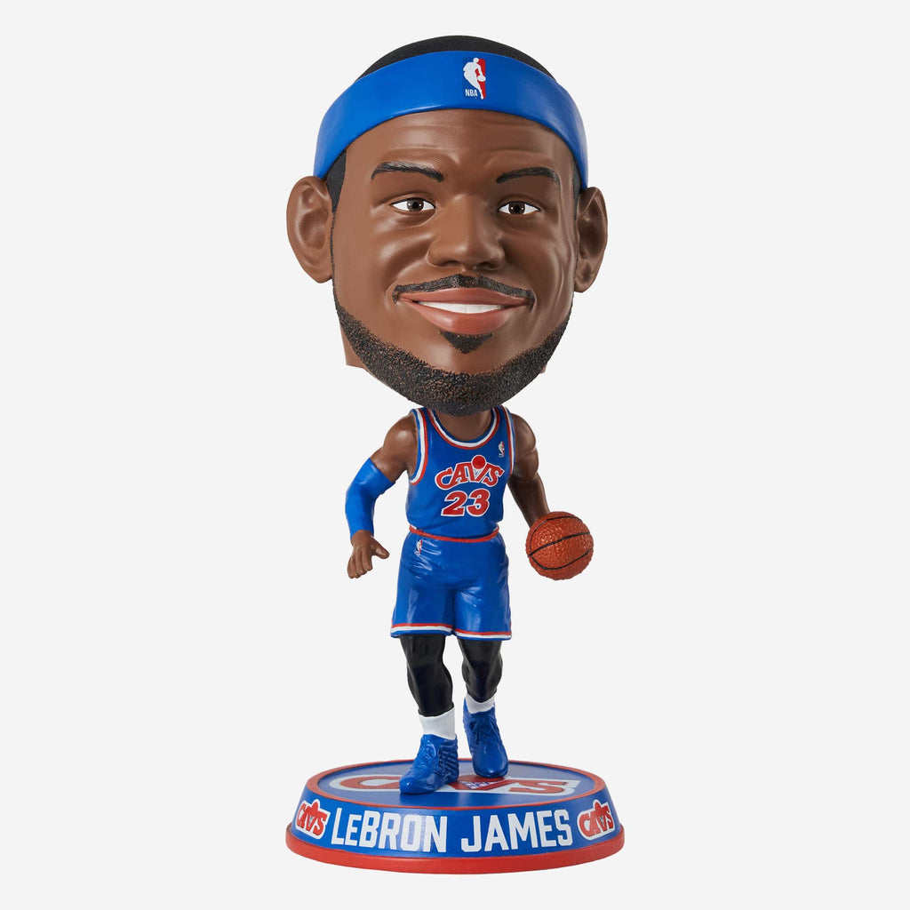 LeBron James Cleveland Cavaliers Retro Jersey Bighead Bobblehead FOCO