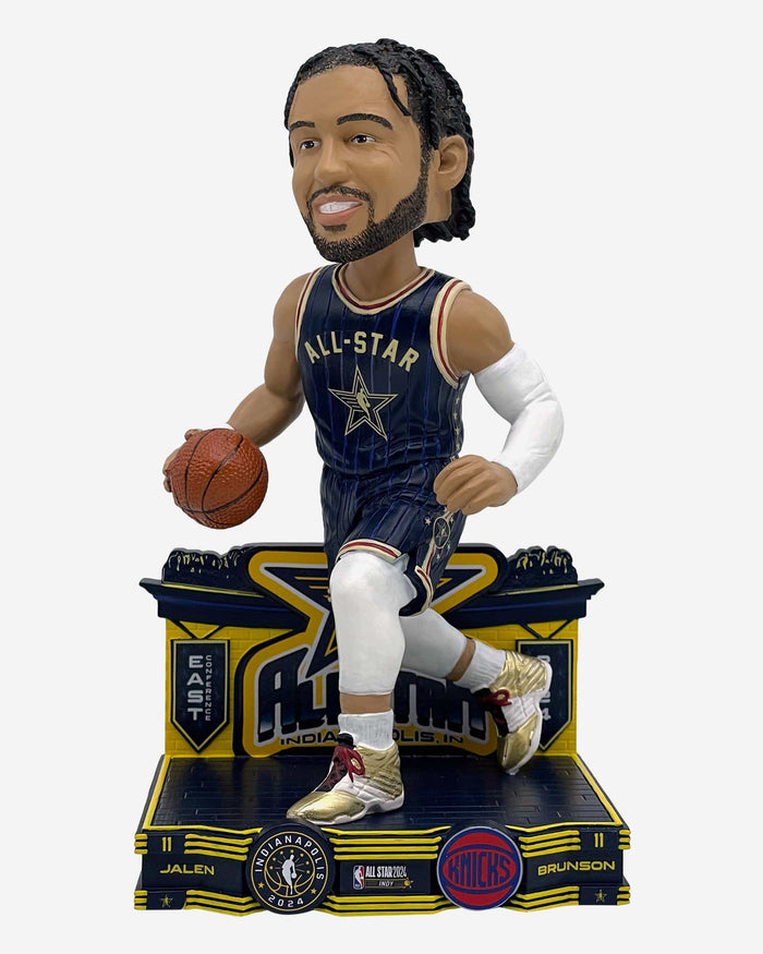 Jalen Brunson New York Knicks 2024 NBA All-Star Bobblehead FOCO - FOCO.com