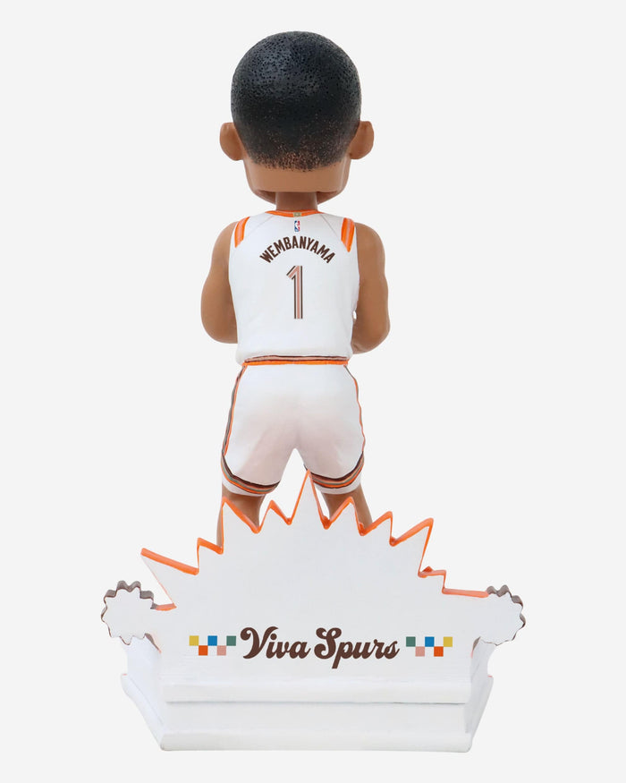 Victor Wembanyama San Antonio Spurs 2024 City Jersey Bobblehead FOCO - FOCO.com