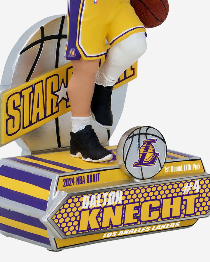 Dalton Knecht Los Angeles Lakers 2024 Rookie Series Bobblehead FOCO - FOCO.com