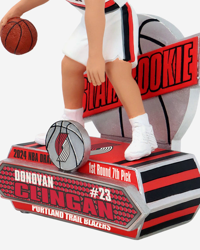 Donovan Clingan Portland Trail Blazers 2024 Rookie Series Bobblehead FOCO - FOCO.com