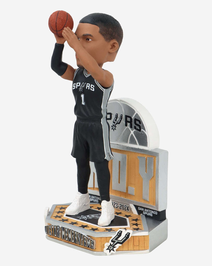 Victor Wembanyama San Anotonio Spurs 2024 Rookie of the Year Bobblehead FOCO - FOCO.com