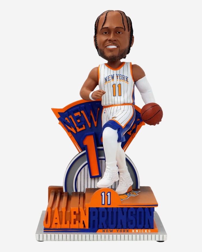 Jalen Brunson New York Knicks 2025 City Jersey Bobblehead FOCO - FOCO.com