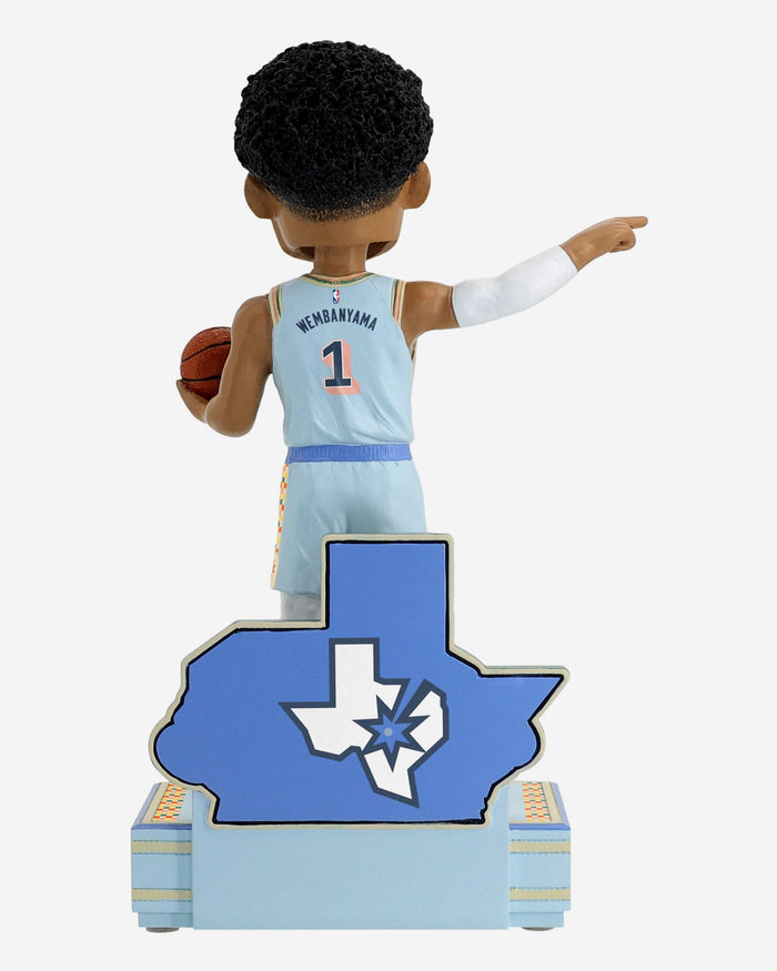 Victor Wembanyama San Antonio Spurs 2025 City Jersey Bobblehead FOCO - FOCO.com