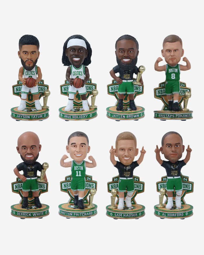 Boston Celtics 2024 NBA Champions Mini Bobblehead Boxed Set FOCO - FOCO.com