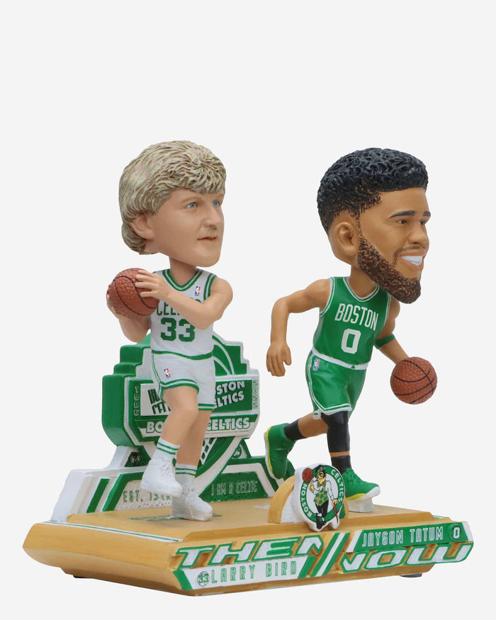 Larry Bird & Jayson Tatum Boston Celtics Then And Now Bobblehead FOCO - FOCO.com