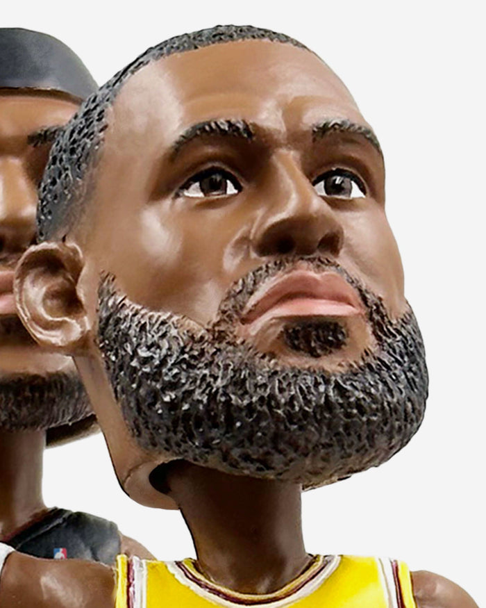 LeBron James Los Angeles Lakers & Cleveland Cavaliers & Miami Heat Scoring Legacy Mini Bobblehead Scene FOCO - FOCO.com