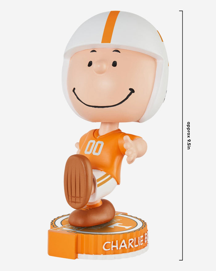 Tennessee Volunteers Charlie Brown Peanuts Bighead Bobblehead FOCO - FOCO.com