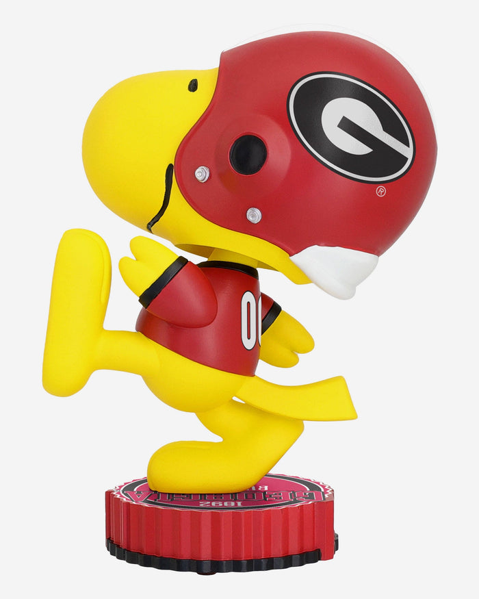 Georgia Bulldogs Woodstock Peanuts Bighead Bobblehead FOCO - FOCO.com