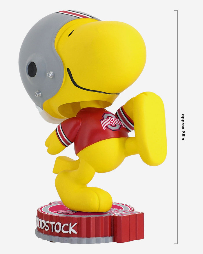 Ohio State Buckeyes Woodstock Peanuts Bighead Bobblehead FOCO - FOCO.com