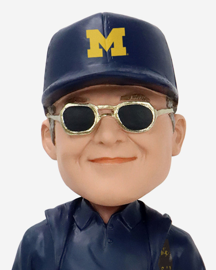 Bo Schembechler & Woody Hayes Michigan Wolverines & Ohio State Buckeyes Dual Bobblehead FOCO - FOCO.com