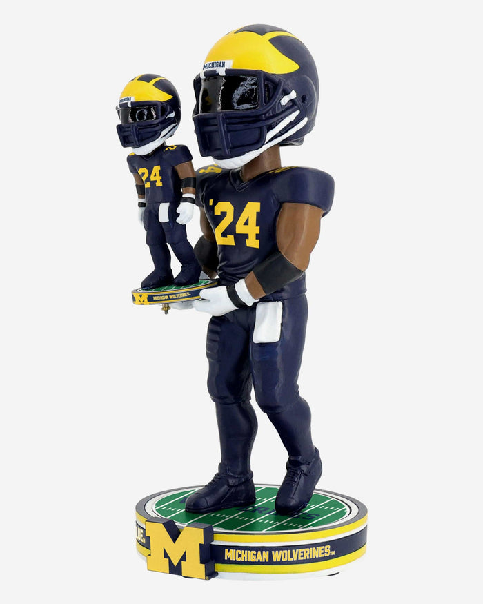 Michigan Wolverines Bobble Dubblz Bobblehead FOCO - FOCO.com