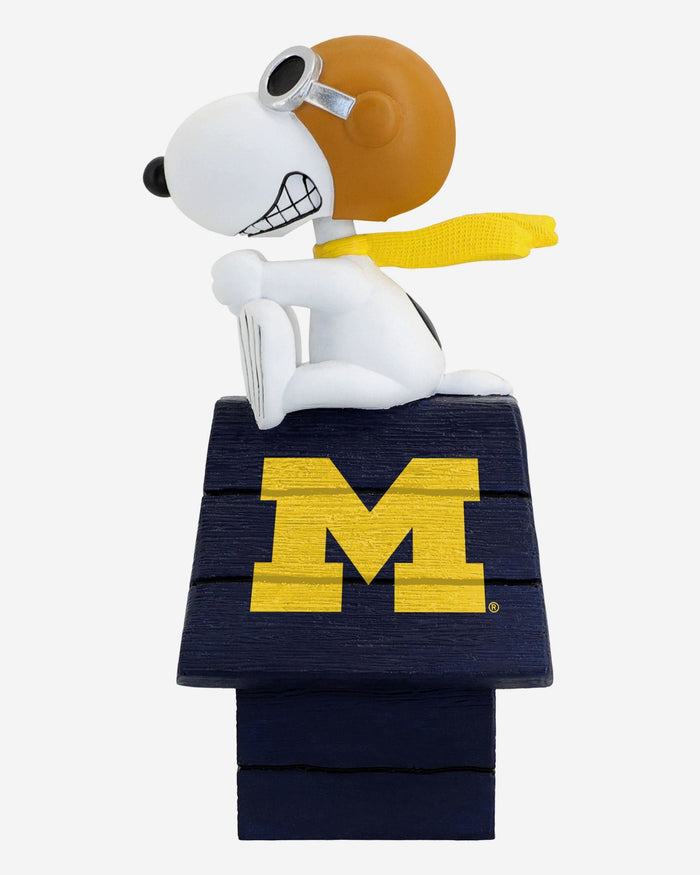 Michigan Wolverines Snoopy 2024 Peanuts Flying Ace Bobblehead FOCO - FOCO.com