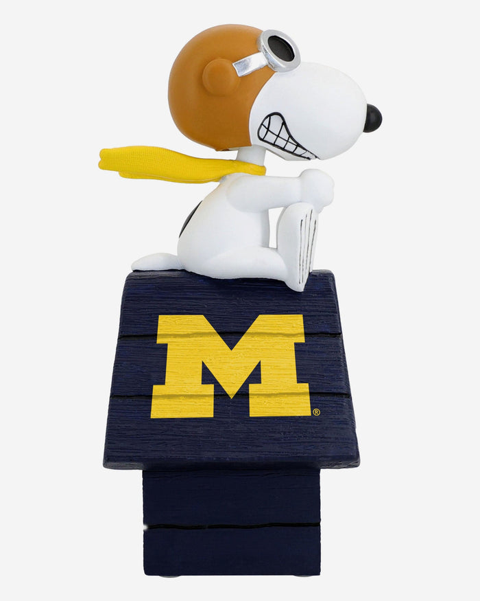 Michigan Wolverines Snoopy 2024 Peanuts Flying Ace Bobblehead FOCO - FOCO.com