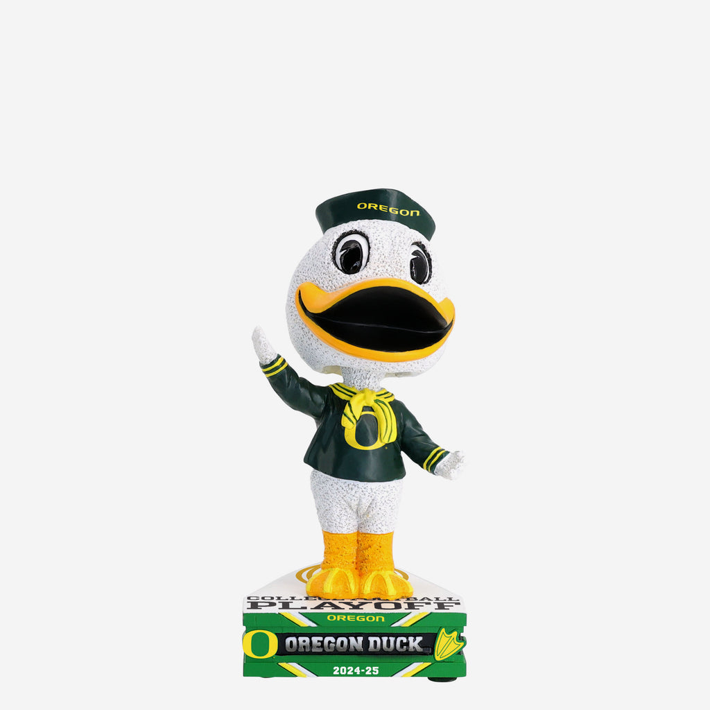 The Oregon Duck Oregon Ducks 2025 College Football Playoff Mascot Mini Bighead Bobblehead FOCO - FOCO.com