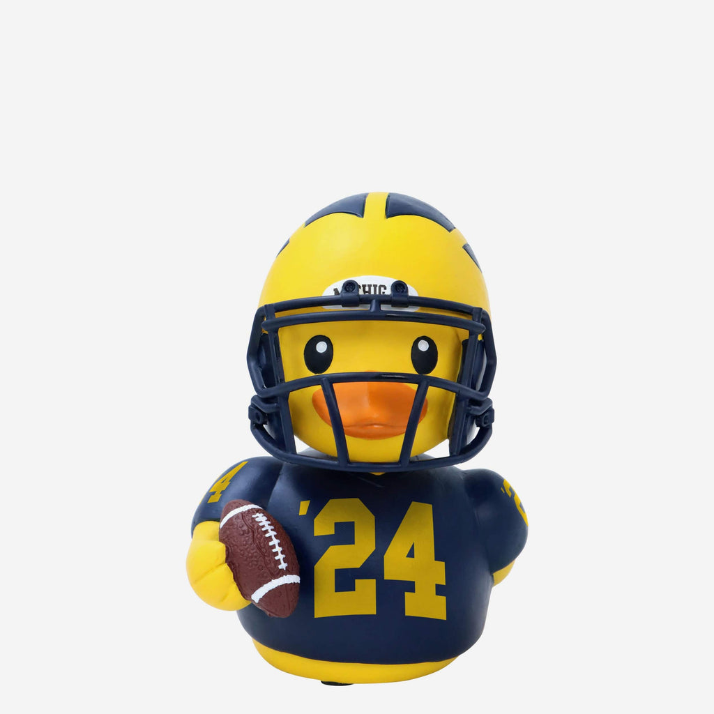 Michigan Wolverines Bobble Duck Mini Bobblehead FOCO - FOCO.com