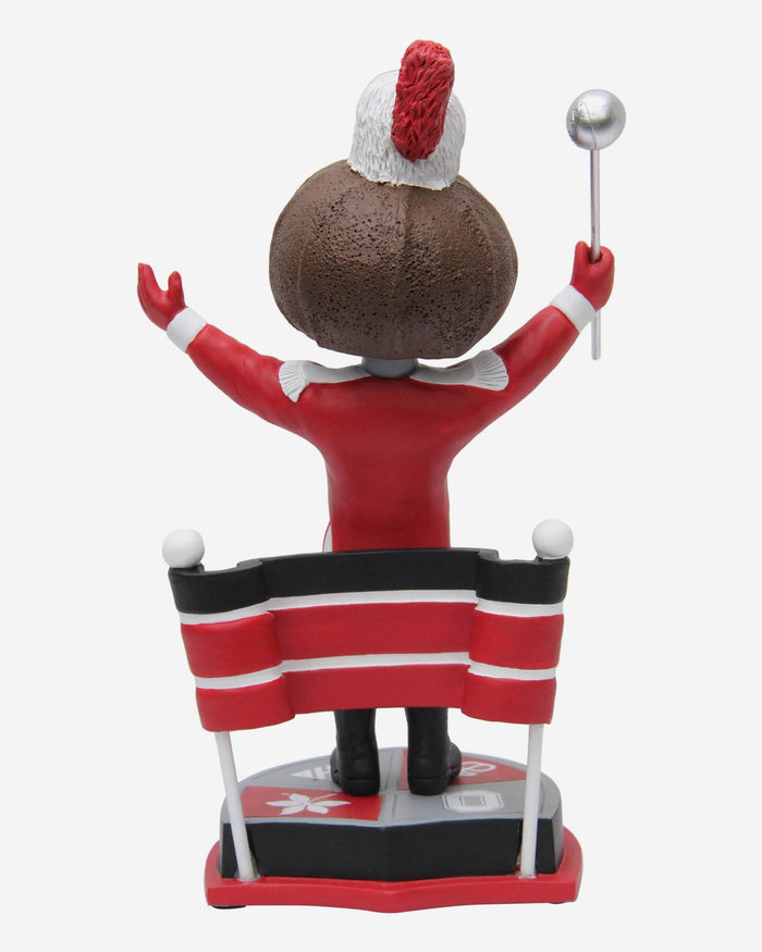 Brutus Buckeye Ohio State Buckeyes Marching Band Mascot Bobblehead FOCO - FOCO.com