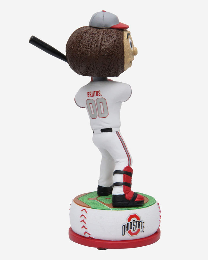 Brutus Buckeye Ohio State Buckeyes Baseball Mascot Bobblehead FOCO - FOCO.com