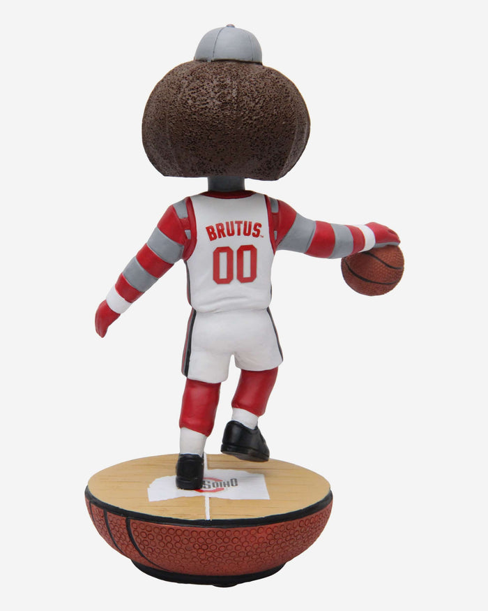 Brutus Buckeye Ohio State Buckeyes Basketball Mascot Bobblehead FOCO - FOCO.com