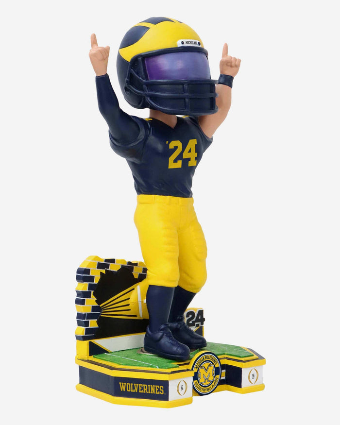 Michigan Wolverines 2024 College Football Playoff Bobblehead FOCO - FOCO.com