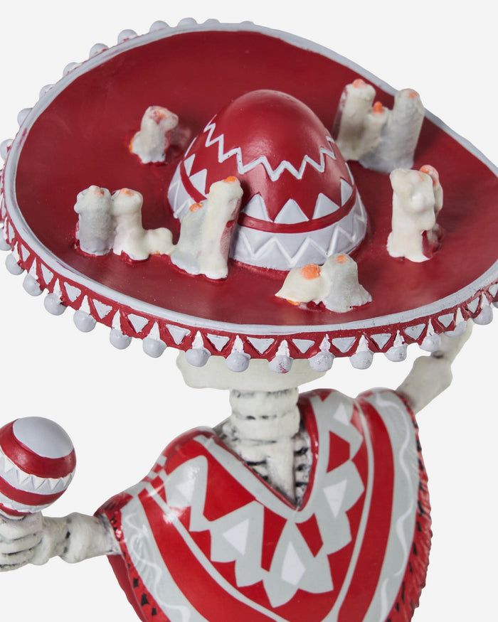 Alabama Crimson Tide Calavera Glow in the Dark Bobblehead FOCO - FOCO.com