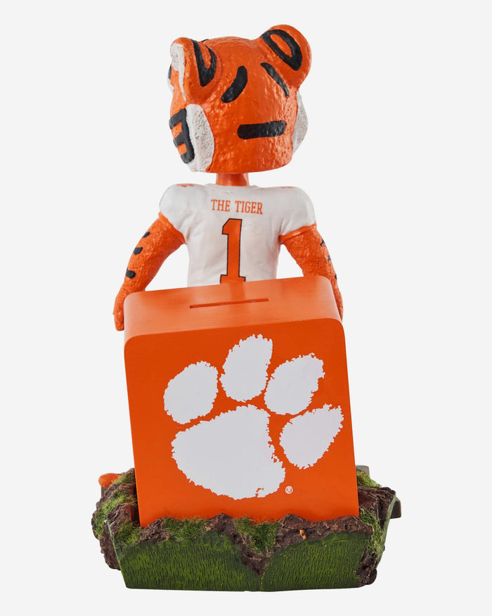 The Tiger Clemson Tigers Mascot Bank Bobblehead FOCO - FOCO.com