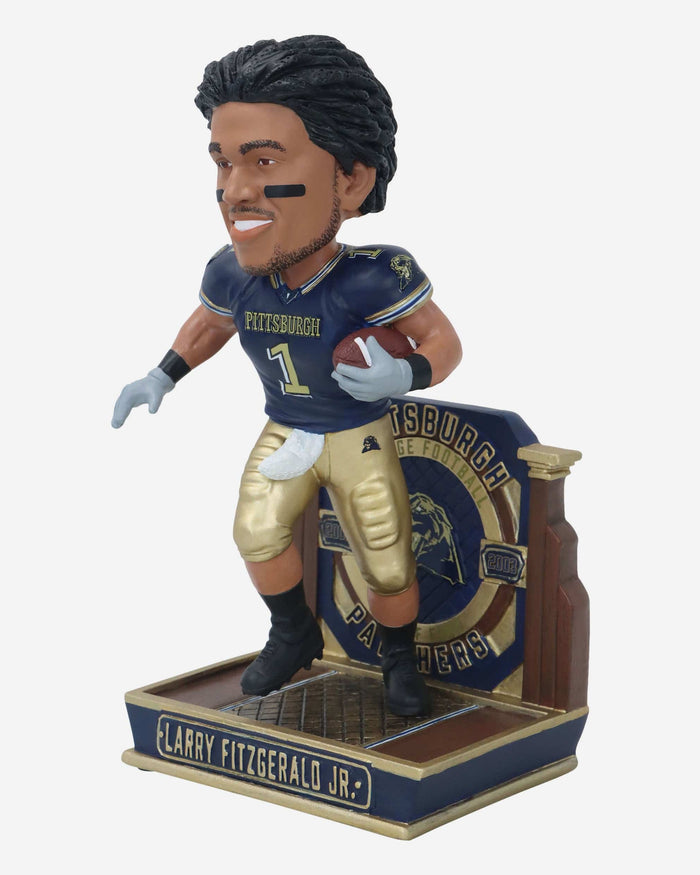 Larry Fitzgerald Pittsburgh Panthers College Football Hall of Fame Bobblehead FOCO - FOCO.com