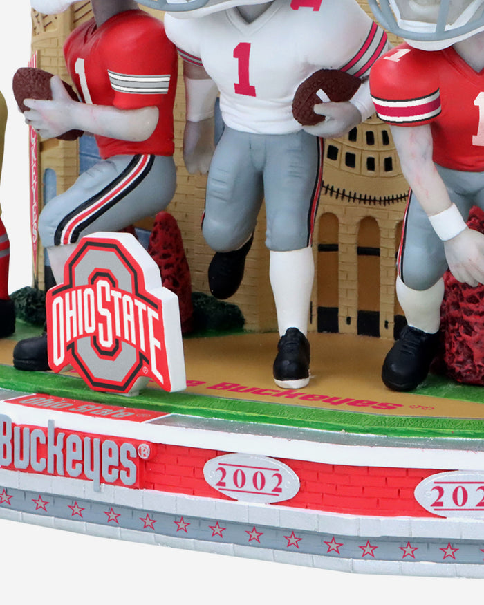 Ohio State Buckeyes Football Uniform History Mini Bobblehead Scene FOCO - FOCO.com