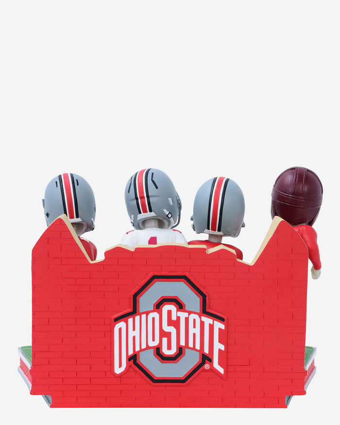 Ohio State Buckeyes Football Uniform History Mini Bobblehead Scene FOCO - FOCO.com