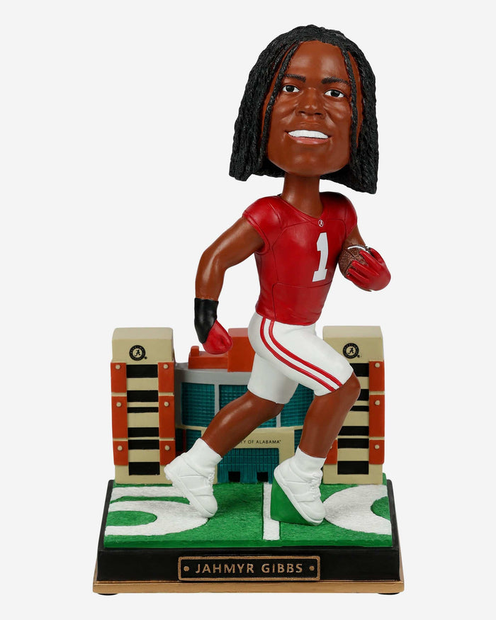 Jahmyr Gibbs Alabama Crimson Tide Gates Series Bobblehead FOCO - FOCO.com