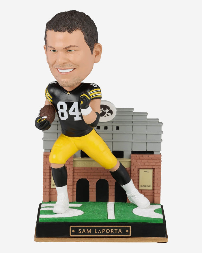 Sam LaPorta Iowa Hawkeyes Gate Series Bobblehead FOCO - FOCO.com