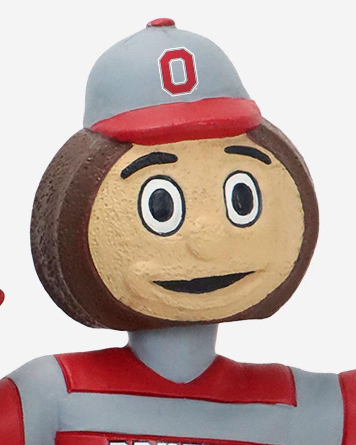 Brutus Buckeye Ohio State Buckeyes Then and Now Mascot Bobblehead FOCO - FOCO.com