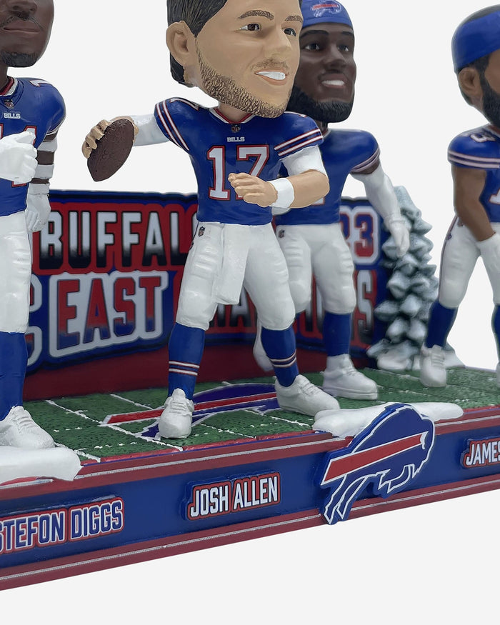 Buffalo Bills 2023 AFC East Division Champions Mini Bobblehead Scene FOCO - FOCO.com