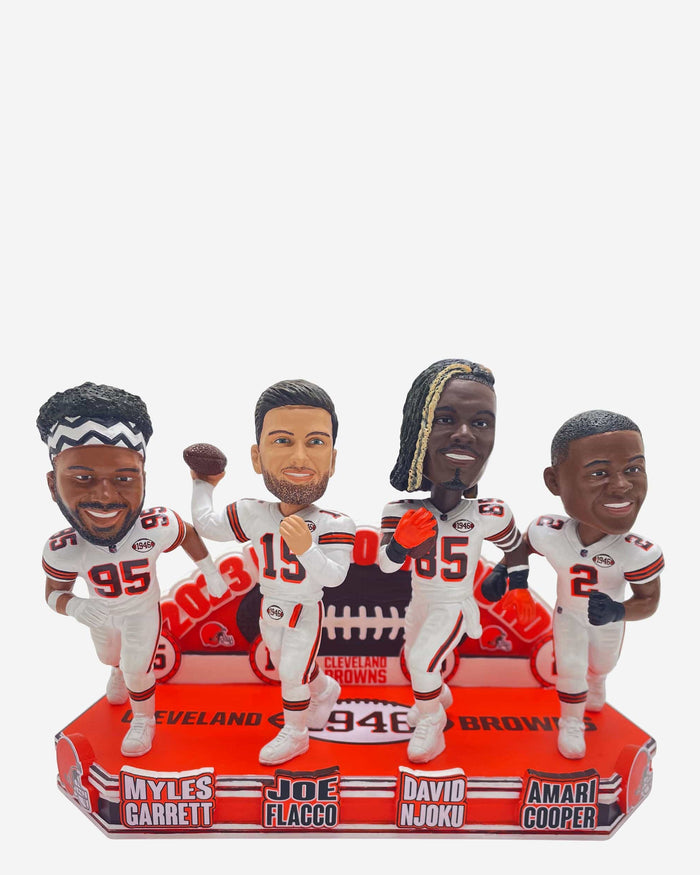 Cleveland Browns 2023 Playoff-Bound Mini Bobblehead Scene FOCO - FOCO.com