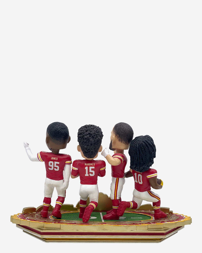 Kansas City Chiefs 2023 AFC West Division Champions Mini Bobblehead Scene FOCO - FOCO.com