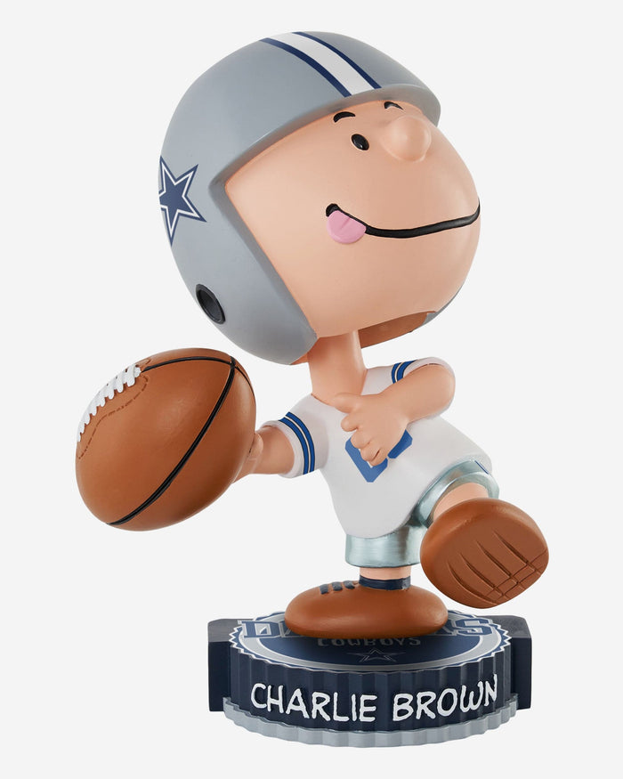 Dallas Cowboys Charlie Brown Peanuts Bighead Bobblehead FOCO - FOCO.com