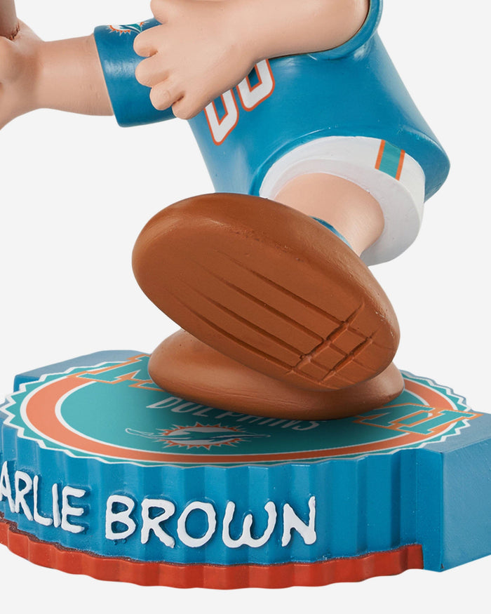 Miami Dolphins Charlie Brown Peanuts Bighead Bobblehead FOCO - FOCO.com