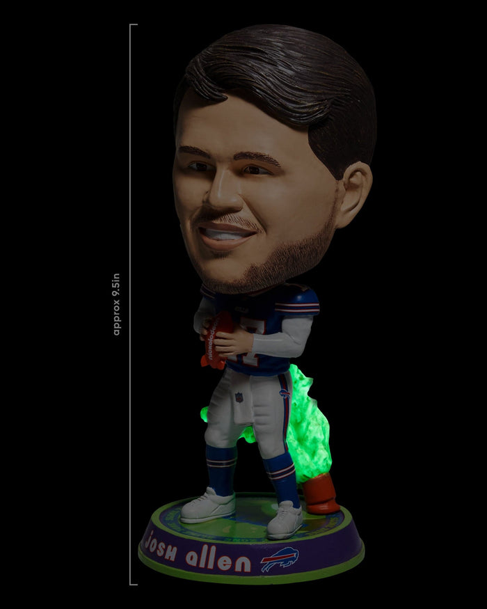 Josh Allen Buffalo Bills Nickelodeon Glow In The Dark Bighead Bobblehe FOCO